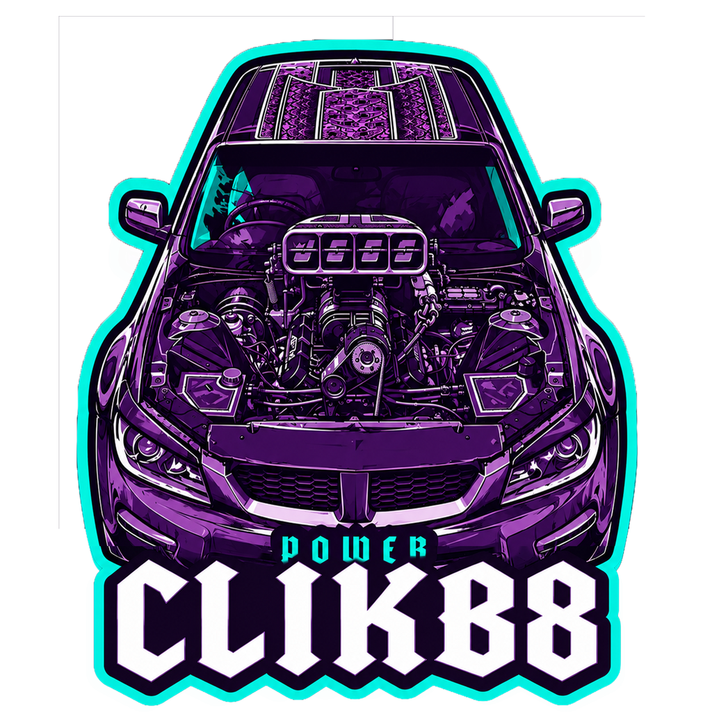 CLIKB8 Black Neon Graphic T-shirt