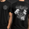 Treat Em LEAN Black Graphic T-shirt